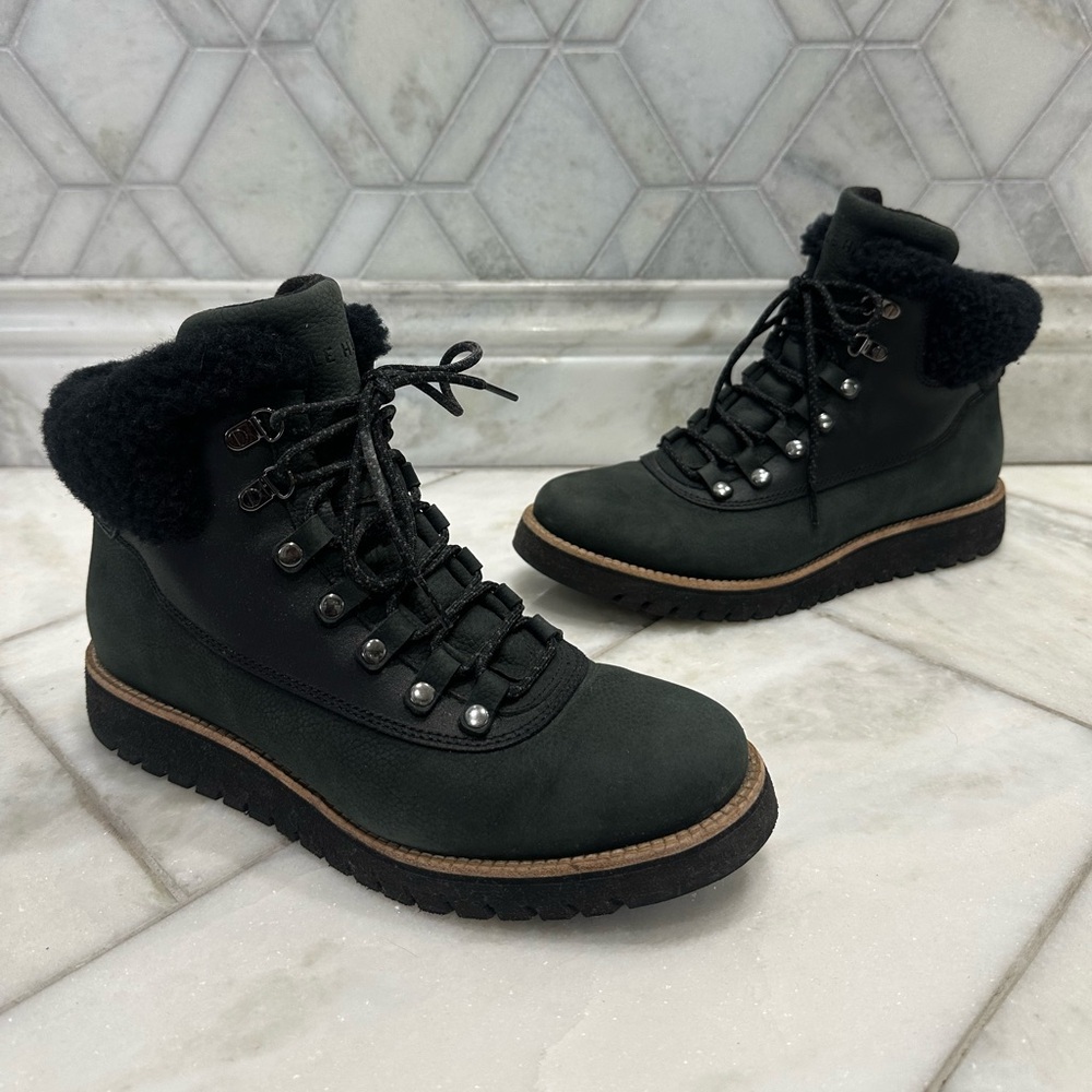 Size 8.5 Women’s Cole Haan ZeroGrand Grand Explorer Black Boots